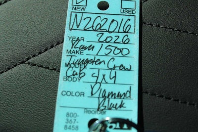 2026 RAM Ram 1500 RAM 1500 TUNGSTEN CREW CAB 4X4