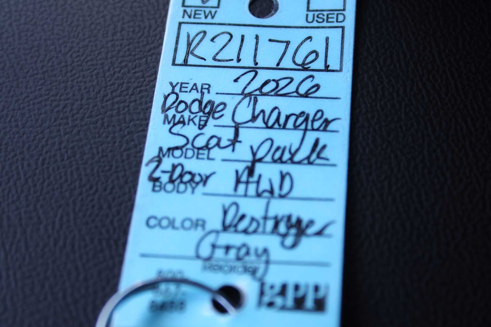 2026 Dodge Charger CHARGER SCAT PACK 2-DOOR AWD