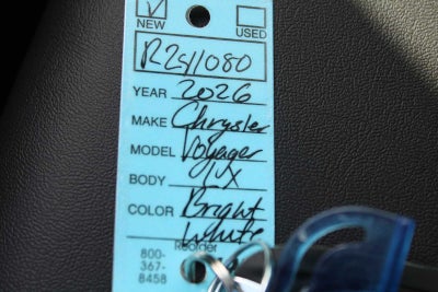 2026 Chrysler Voyager VOYAGER LX