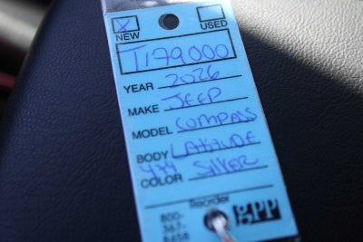 2026 Jeep Compass COMPASS LATITUDE ALTITUDE 4X4