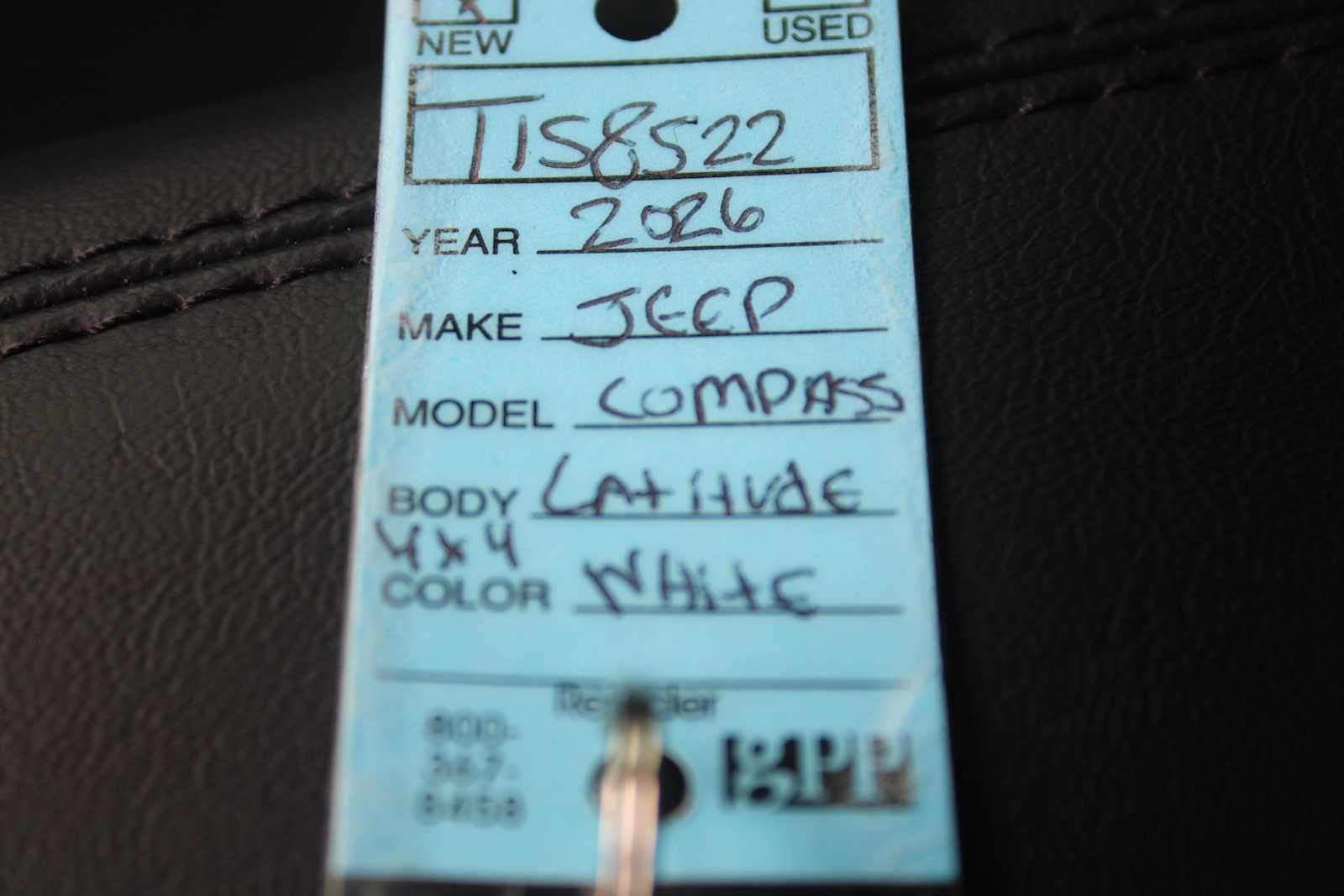 2026 Jeep Compass COMPASS LATITUDE ALTITUDE 4X4