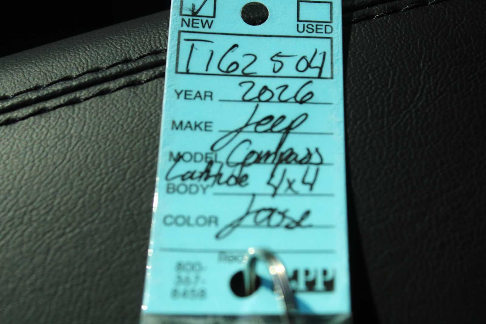 2026 Jeep Compass COMPASS LATITUDE ALTITUDE 4X4