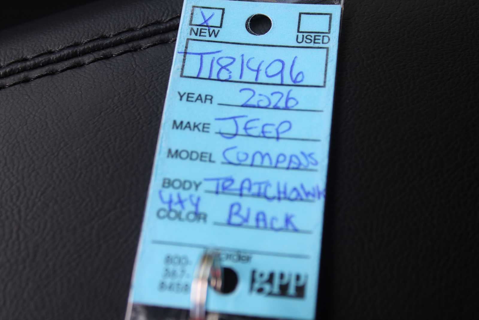 2026 Jeep Compass COMPASS TRAILHAWK 4X4