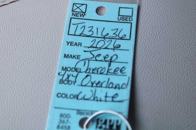 2026 Jeep Cherokee Overland