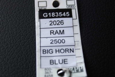 2026 RAM 2500 Big Horn