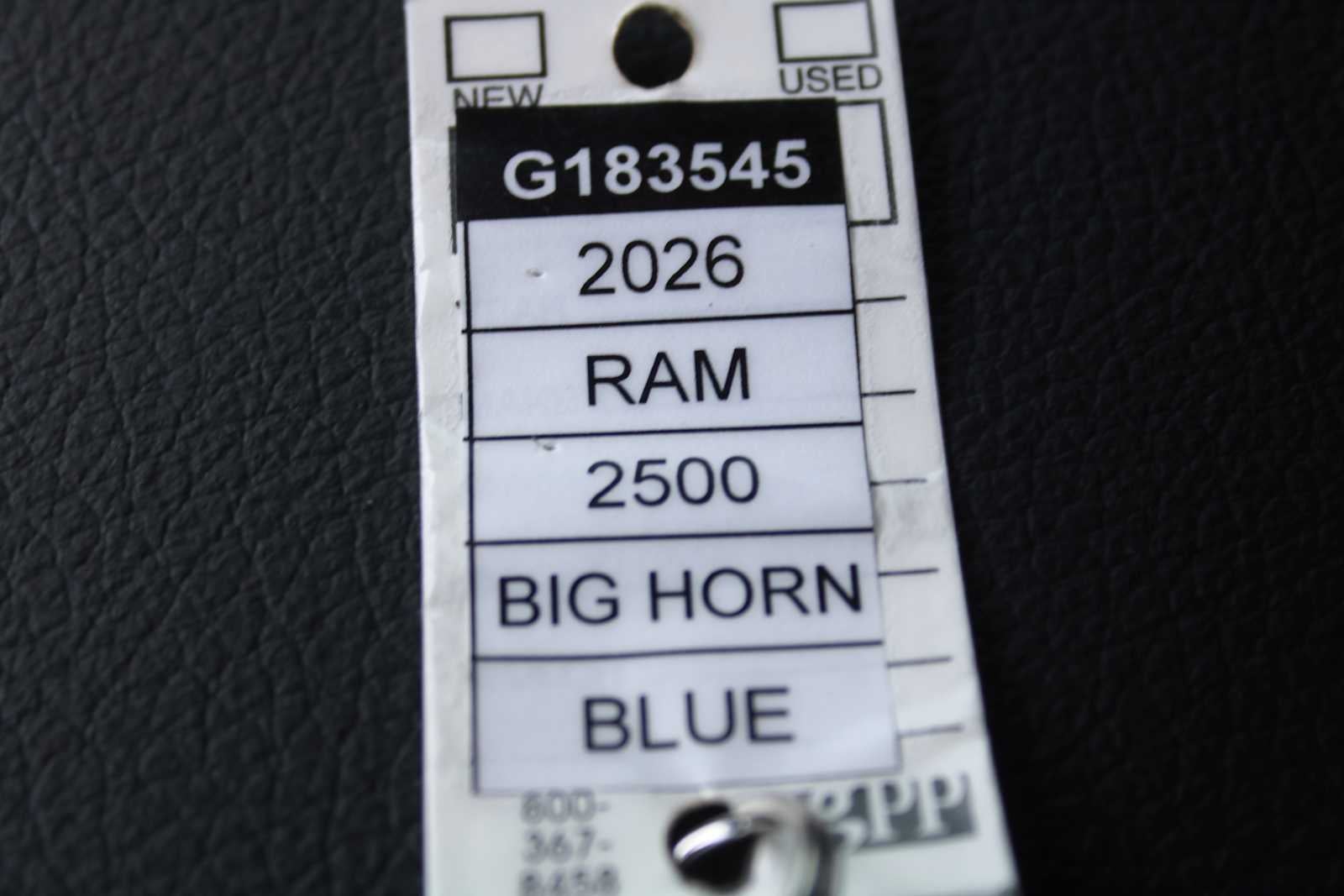 2026 RAM 2500 Big Horn