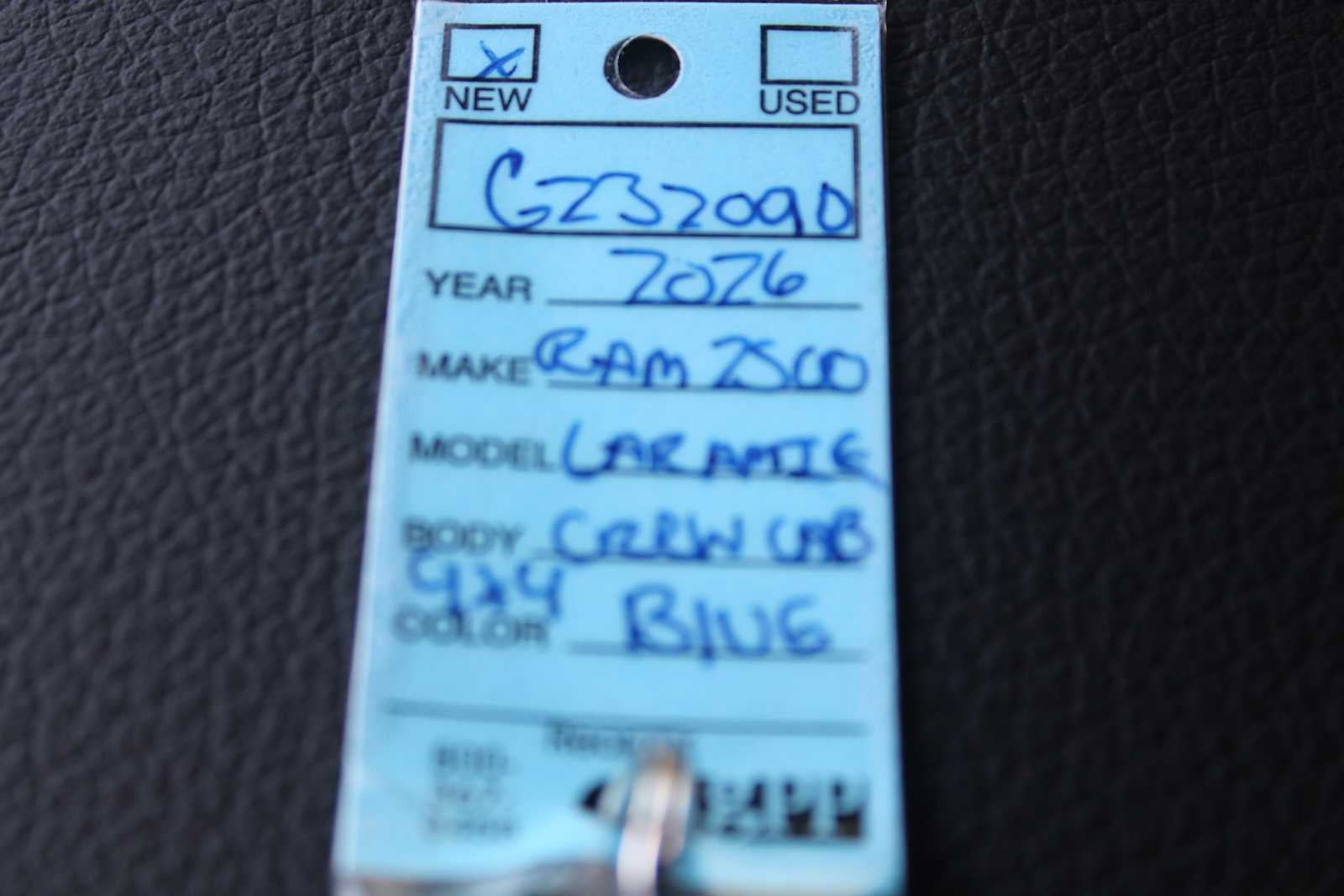 2026 RAM Ram 2500 RAM 2500 LARAMIE CREW CAB 4X4 6'4' BOX