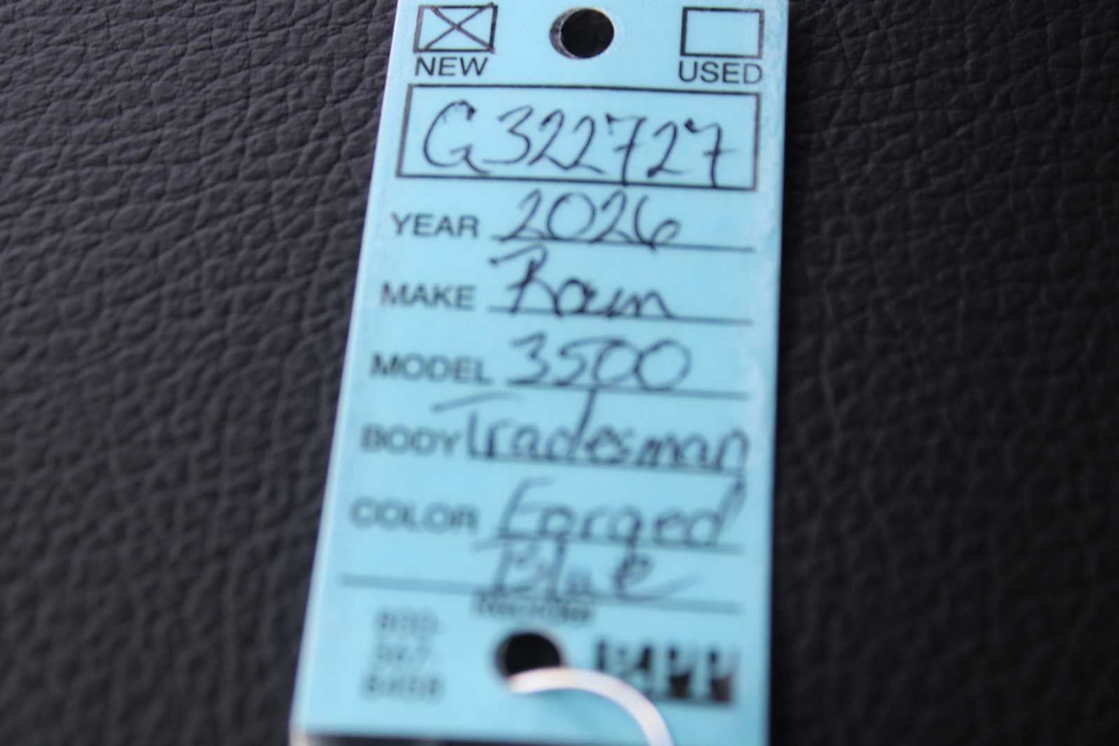 2026 RAM 3500 Tradesman
