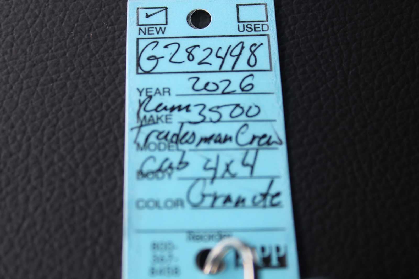 2026 RAM 3500 Tradesman