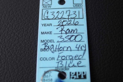 2026 RAM 3500 Big Horn