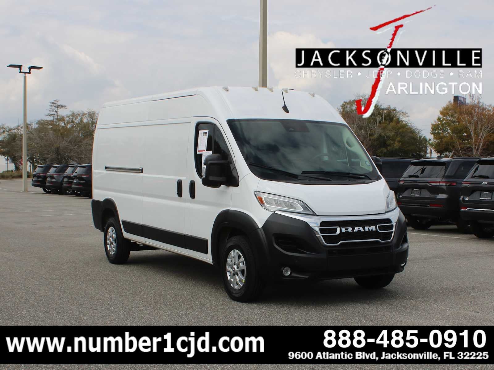 2024 RAM ProMaster 2500 Cargo Van SLT+ High Roof 159' WB