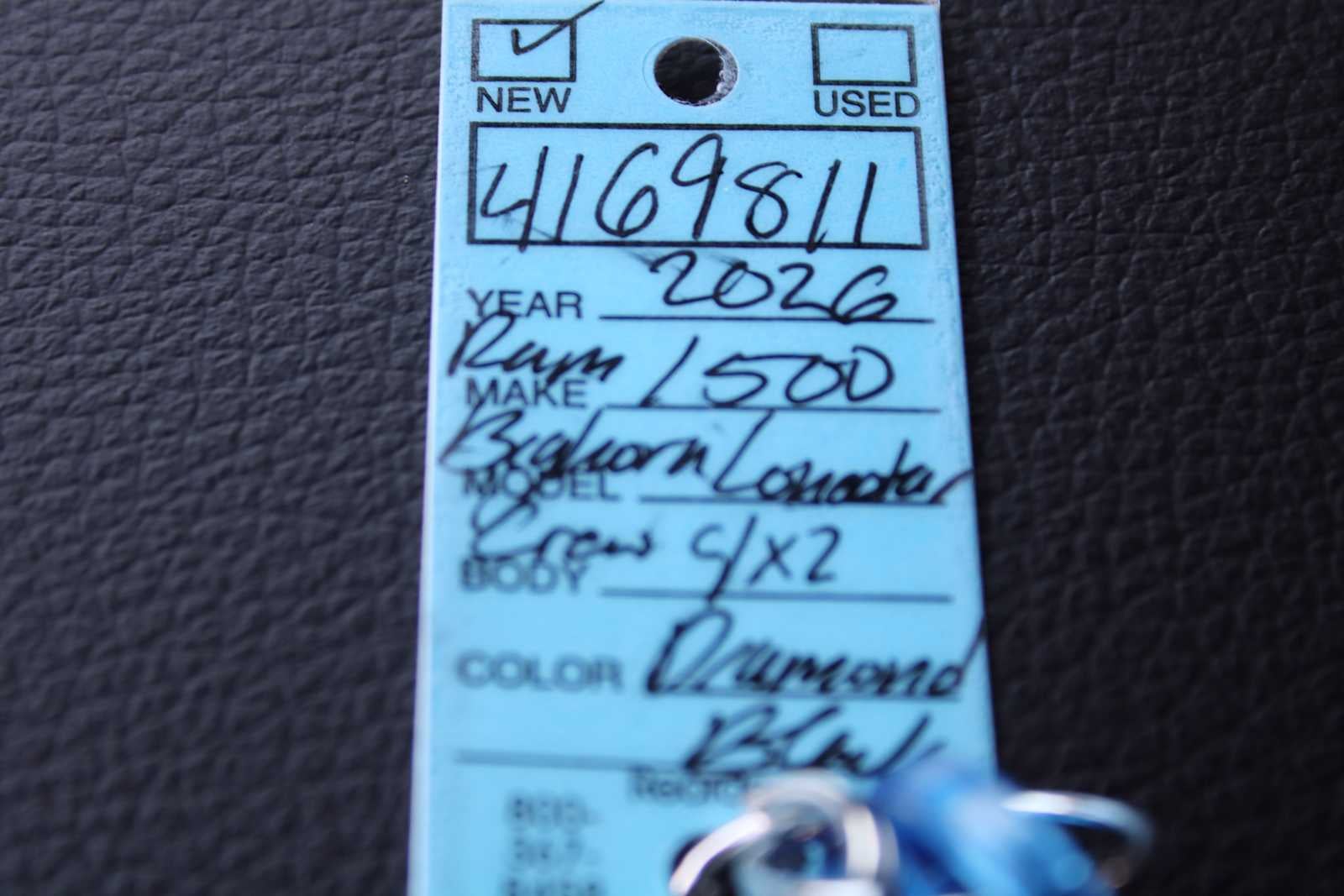 2026 RAM Ram 1500 RAM 1500 BIG HORN CREW CAB 4X2 5'7' BOX