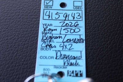 2026 RAM Ram 1500 RAM 1500 BIG HORN CREW CAB 4X2 5'7' BOX