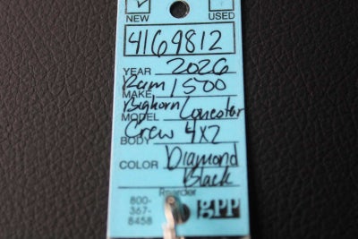 2026 RAM Ram 1500 RAM 1500 BIG HORN CREW CAB 4X2 5'7' BOX