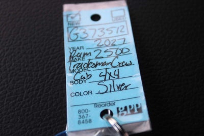 2027 RAM 2500 Black Express