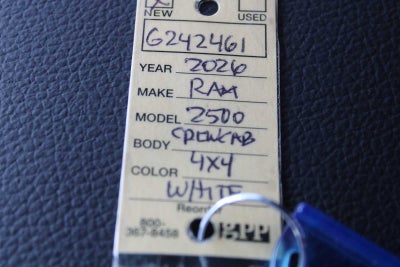 2026 RAM Ram 2500 RAM 2500 TRADESMAN CREW CAB 4X4 6'4' BOX