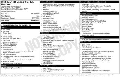 2023 RAM 1500 Limited